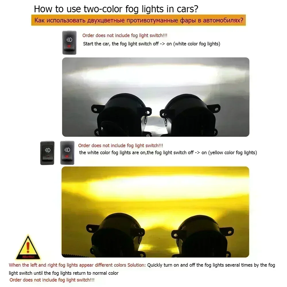 Upgrade Led PTF Fog Lights Assembly for Honda HR-V 2019 2020 2021 Angel Eyes DRL Car Lens Driving Daytime Running Light