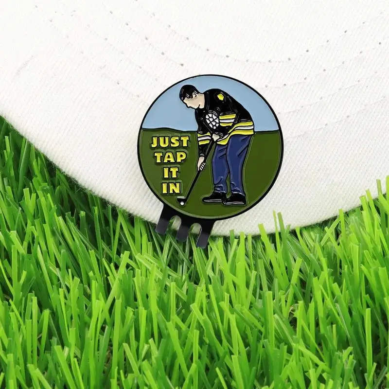 Golf Marker Ball Position Golf Hat Clip Grappige Magnetische Metalen Golfclips Golf Cadeau Accessoires Benodigdheden Drop Shipping