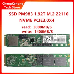 Original For Samsung PM983 960G 1.92T 3.84T 22110 NVMe M.2 PCIE3.0X4 high speed hard drive independent cache power-off prot