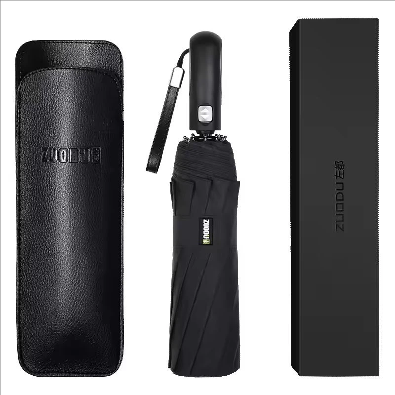 New Zuodu fully automatic classic business umbrella for men and women large car-mounted umbrella and sun umbrella dual use 6