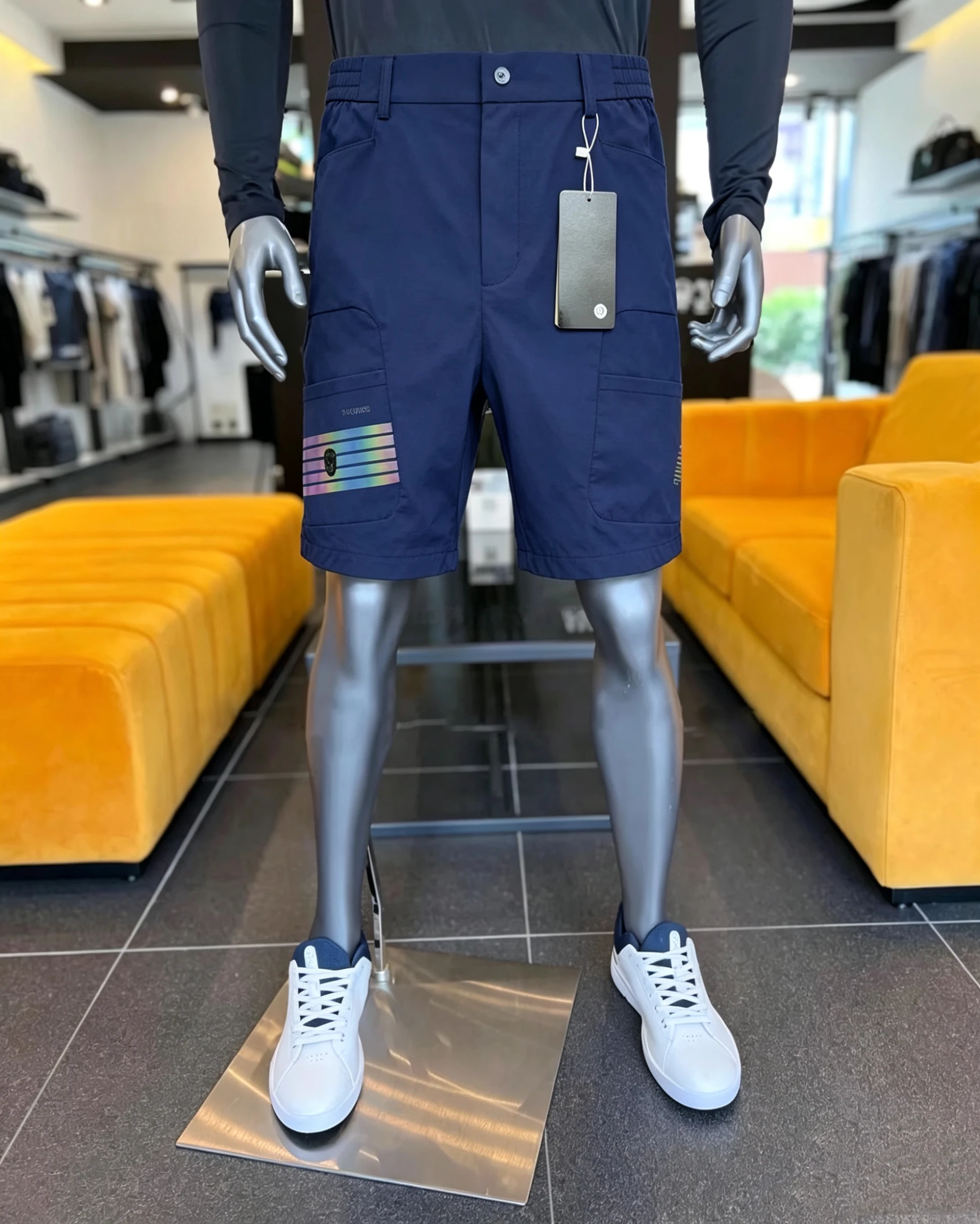 2026 Spring/summer New Golf Clothing Men Elastic Speed Drying Golf Shorts Man Sports Ball Pants Elastic Waist Five Leg Pants