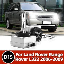 2x Car Light D1S 6000K Auto Headlight Bulbs Bright HID Xenon Lamps For Land Rover Range Rover L322 Replace 2006 2007 2008 2009