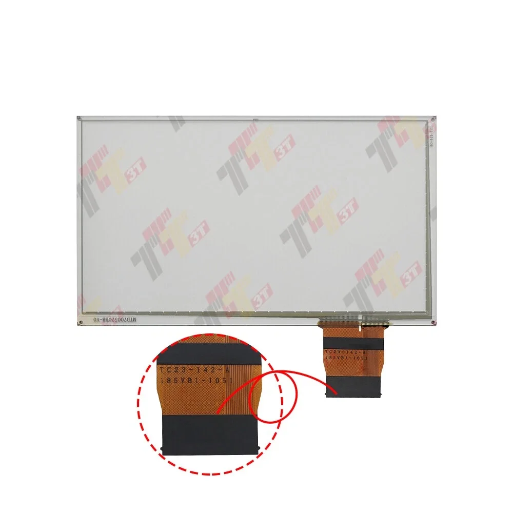 7-Zoll-Touchscreen-Digitizer für das Dashboard des Toyota Aygo und Citroen C1 Navi-Radioplayer – Detail 6