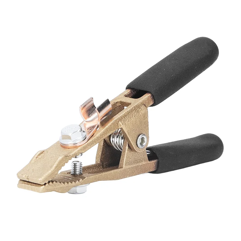 AT21-lasgrondklem 260A messing materiaal 40 mm opening elektrische werkklem voor gas afgeschermd lassen en stalen constructies