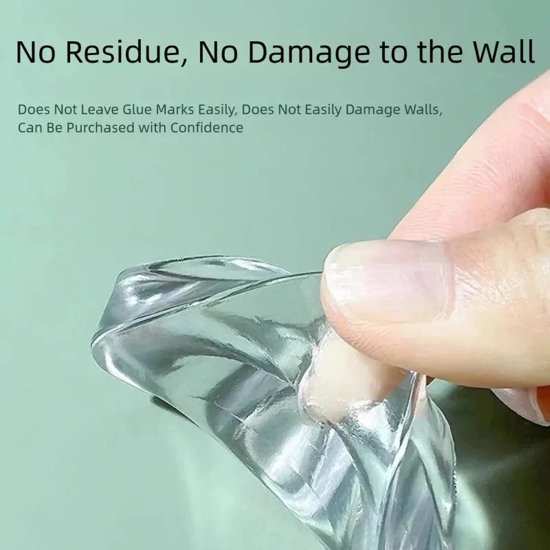 Cabinet Refrigerator Door Mute Transparent Waterproof Sticker Wall Stickers, Door Stickers Self-Adhesive Anti-Collision