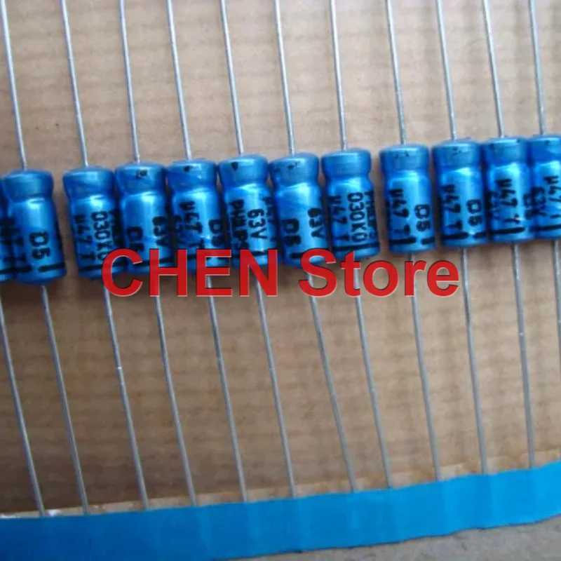 20PCS/lot original BC VISHAY 030 KO 63V 0.47UF 5X10MM PH KO030 470NF 474 Audio axial capacitor free shipping