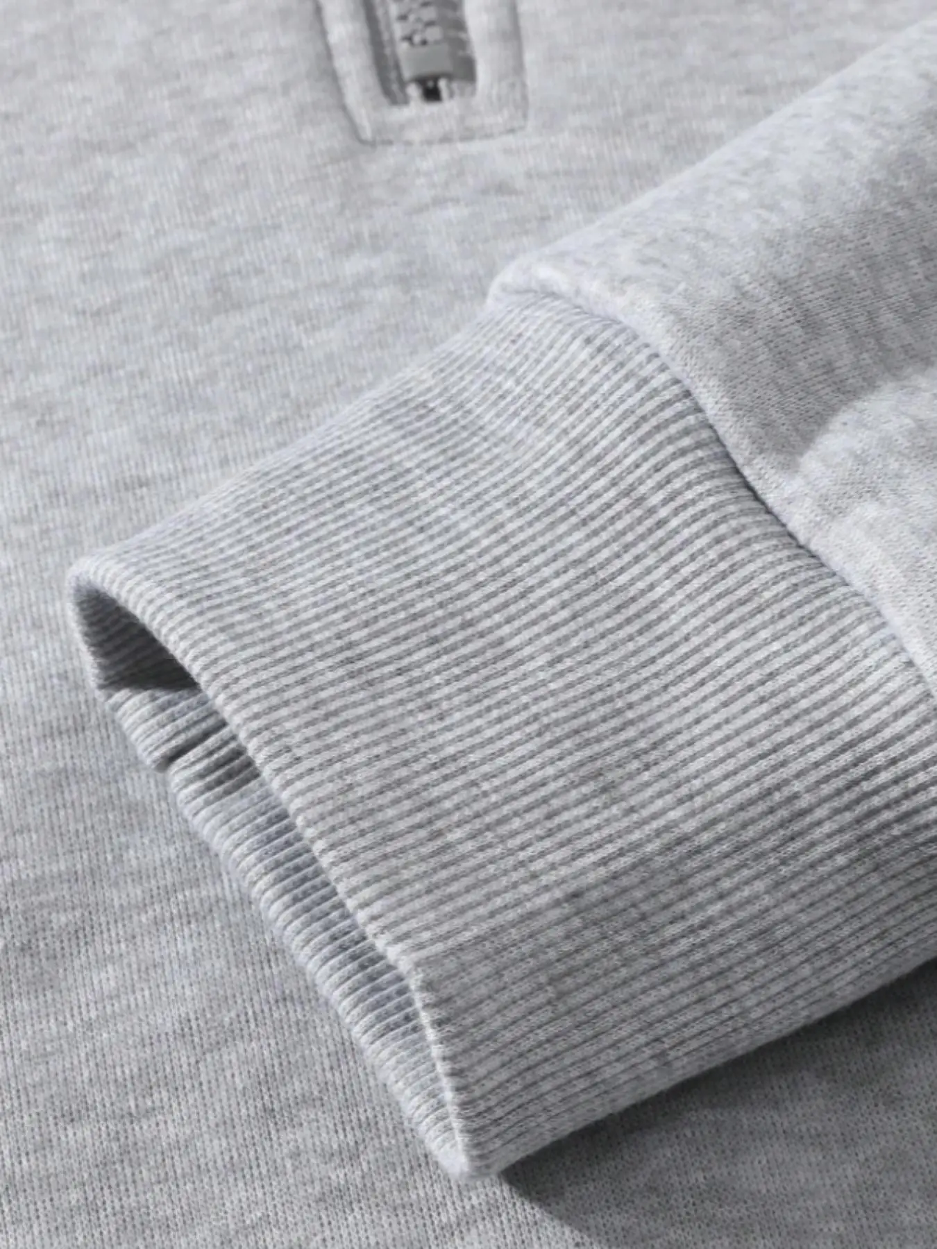 سترة بغطاء للرأس بنصف سحاب للرجال بلون سادة، بلوفر كاجوال عادي بأكمام طويلة، ملابس رجالية، فستان خريفي، ملابس الخريف والشتاء