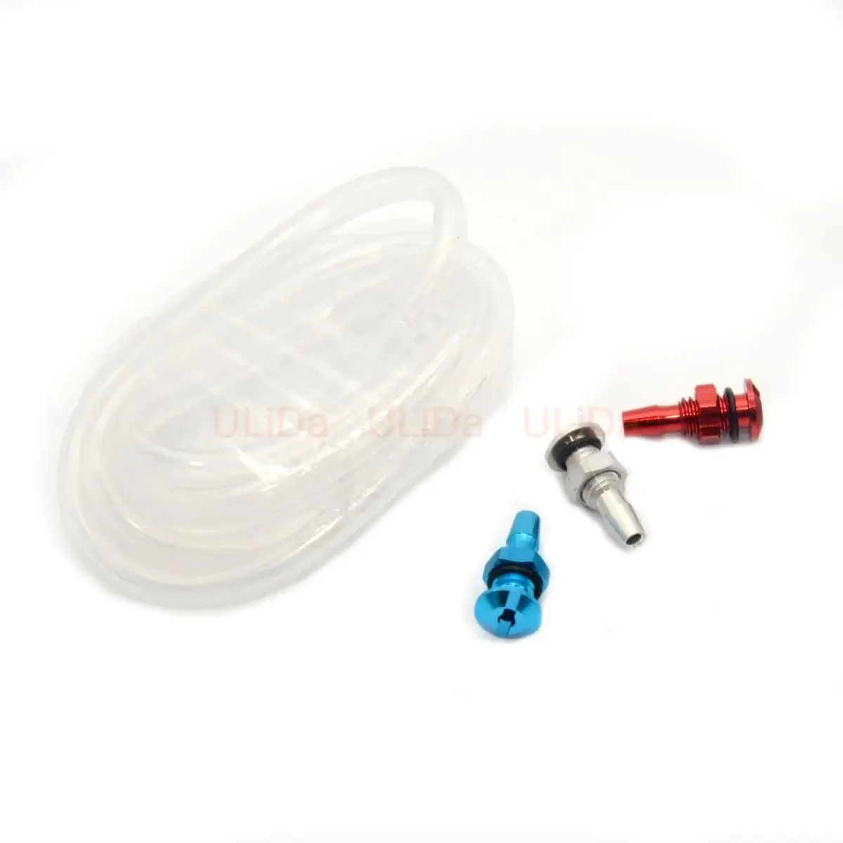 DIY RC Boat Water Cooling Set Inlet Outlet M6 Mouth Alloy Nozzle 3x5mm Silicone Pipe 1 Meter Tube for Motor ESC
