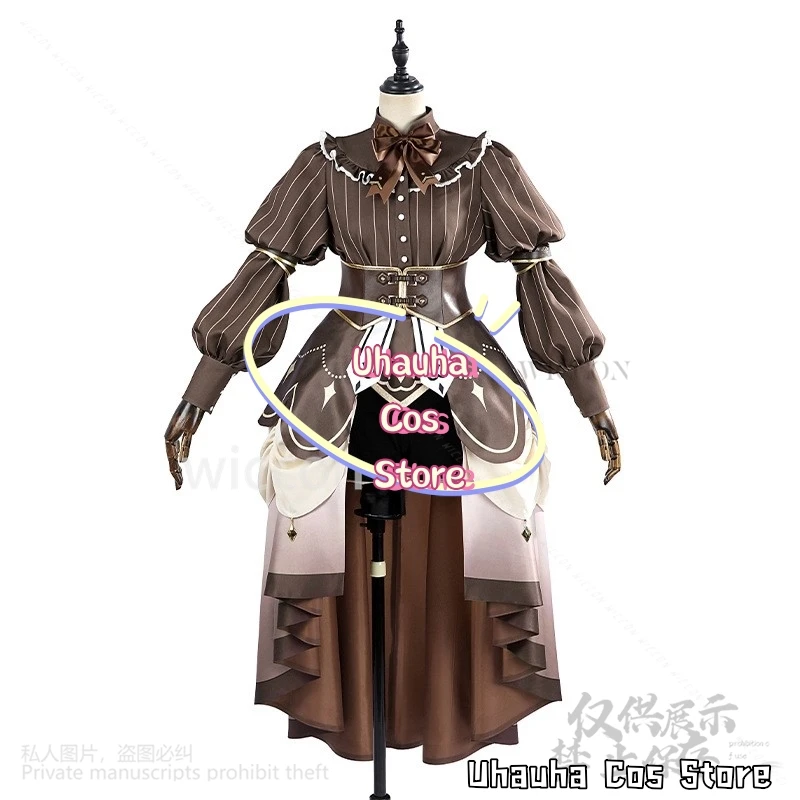 アニメしゅごキャラコスプレutau月読衣装チョコレートプリンセスドレスロリータウィッグ用女の子女性ハロウィンcosカスタマイズ