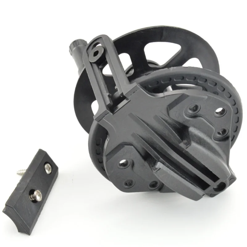 Carrete de lanza compuesto A57T, capacidad de 230 pies, 70 metros, carrete de cuerda para pesca submarina, accesorios para equipos de bricolaje