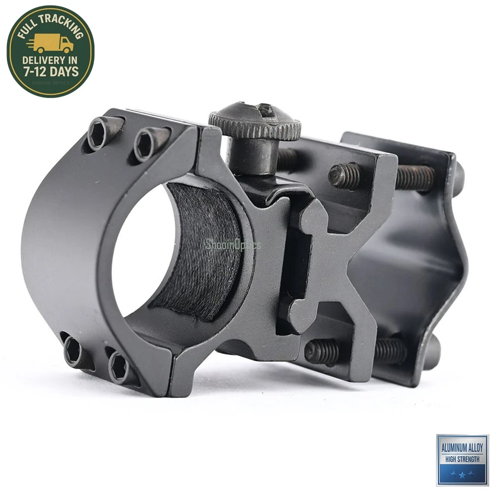 

Aluminum Alloy Flashlight Laser Mounting Ring for Securing on Tube