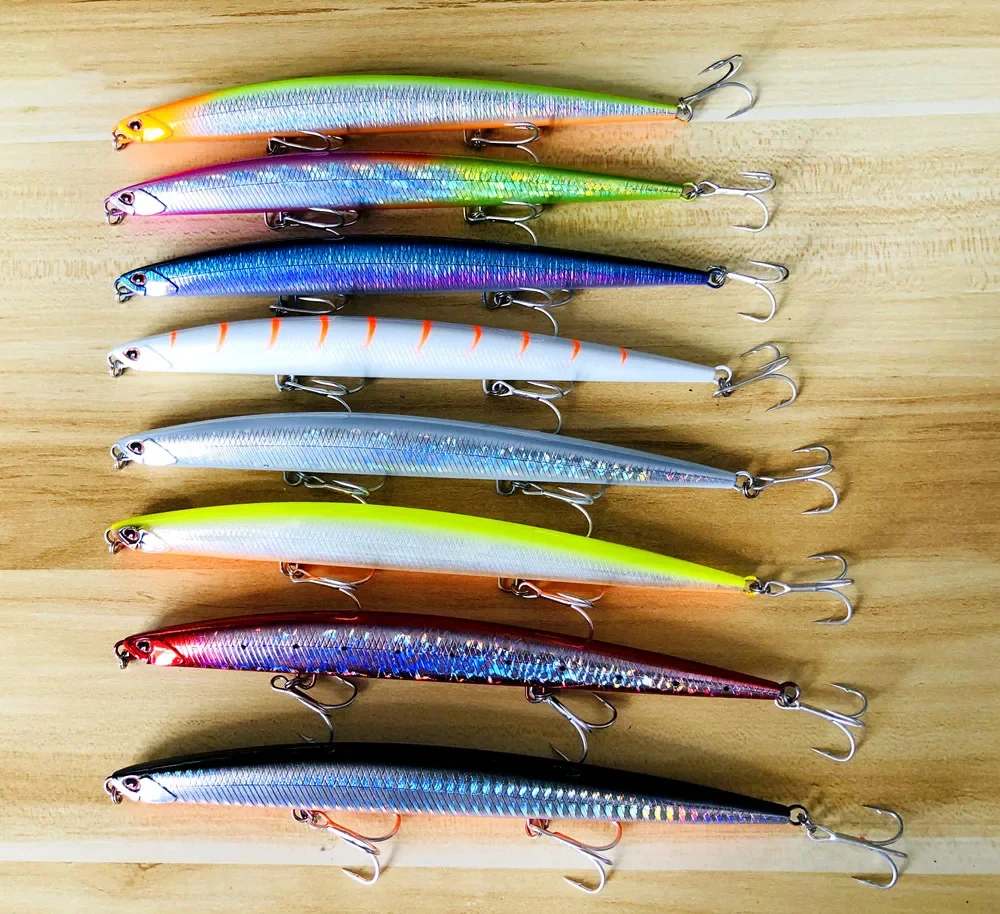 GREENSPIDER Neue Köder Bleistift Angeln Lockt Sinking 175mm/50g Köder SeaBass Barsch Lange Casting Künstliche Harten köder – Detail 13