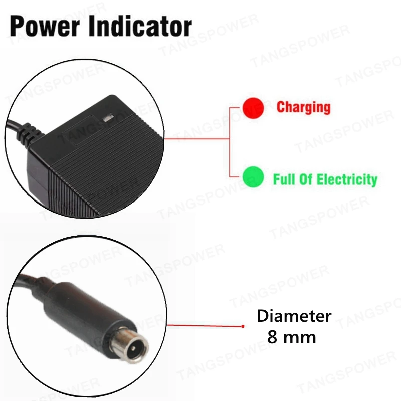 54.6V 3A Li-ion Battery Charger For 13Series 48V Lithium Battery Pack Charger DC 8MM Connector 150W With Fan For Fast Charging