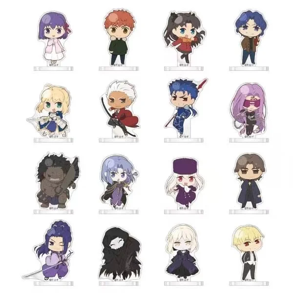 

Anime Fatestay night Acrylic standing sign 10cm Desktop ornament Fan gift