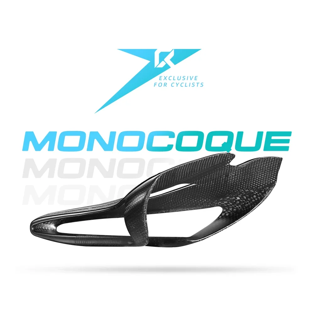 RYET Full CARBON Ultralight 85g Bike Seat Saddle for MTB/Gravel/Road Bike 7x9 Dual-Track Hollow Design 249x144mm Racing Parts