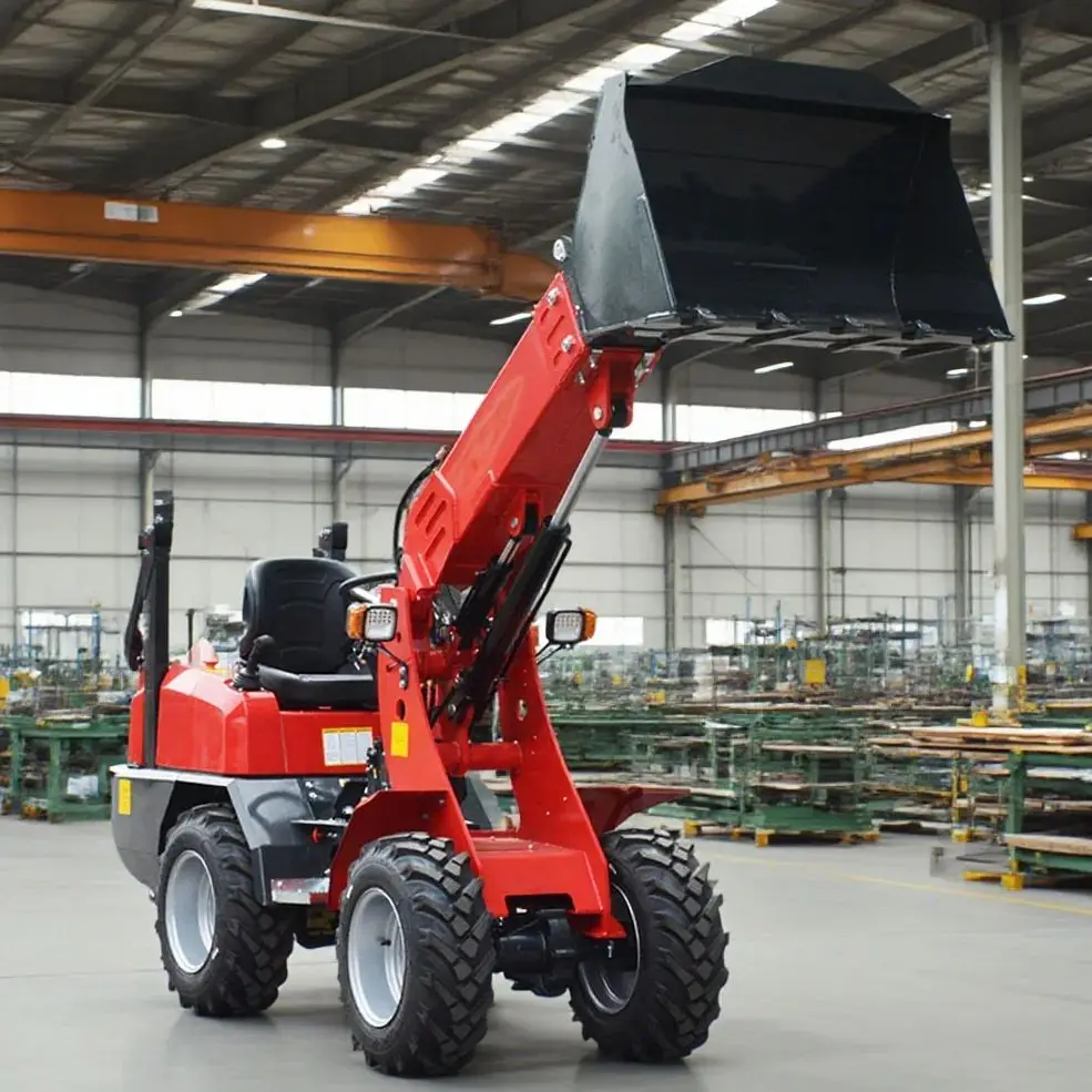 

Small telescopic arm loader 4.5-meter telescopic arm long-distance mini telescopic arm loader for sale