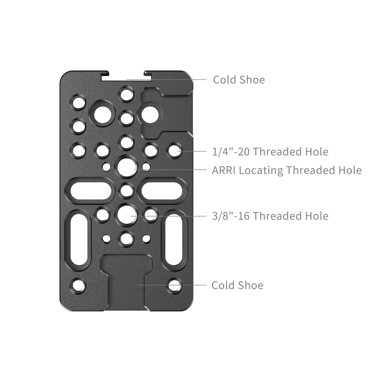 SmallRig Multifunctional Cheese Mount Plate Versatile Expansion Options ,Universal Mounting Plate Compatibility and Convenience