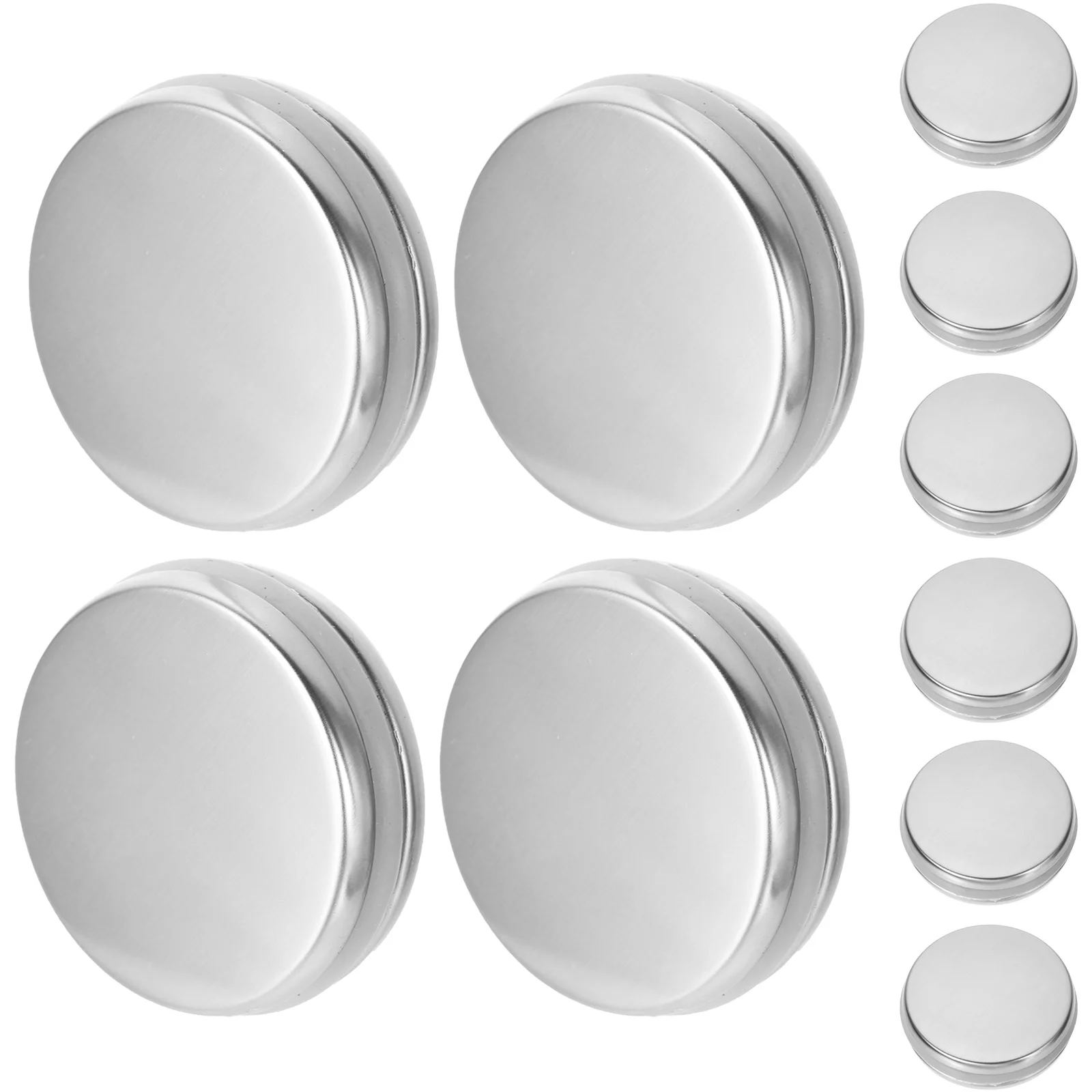 

10pcs Sink Stopper Stainless Steel Drain Plug for Bathroom Washbasin Kitchen Sink Hair Catcher Easy Install