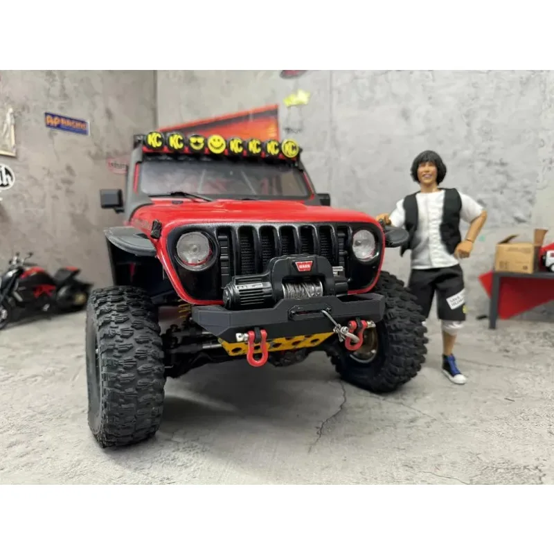 

Overland Style Front Bumper for Axial SCX10 III AXI03006 1/10 RC Crawler, RC Car Upgrade Part, Scale Accessory