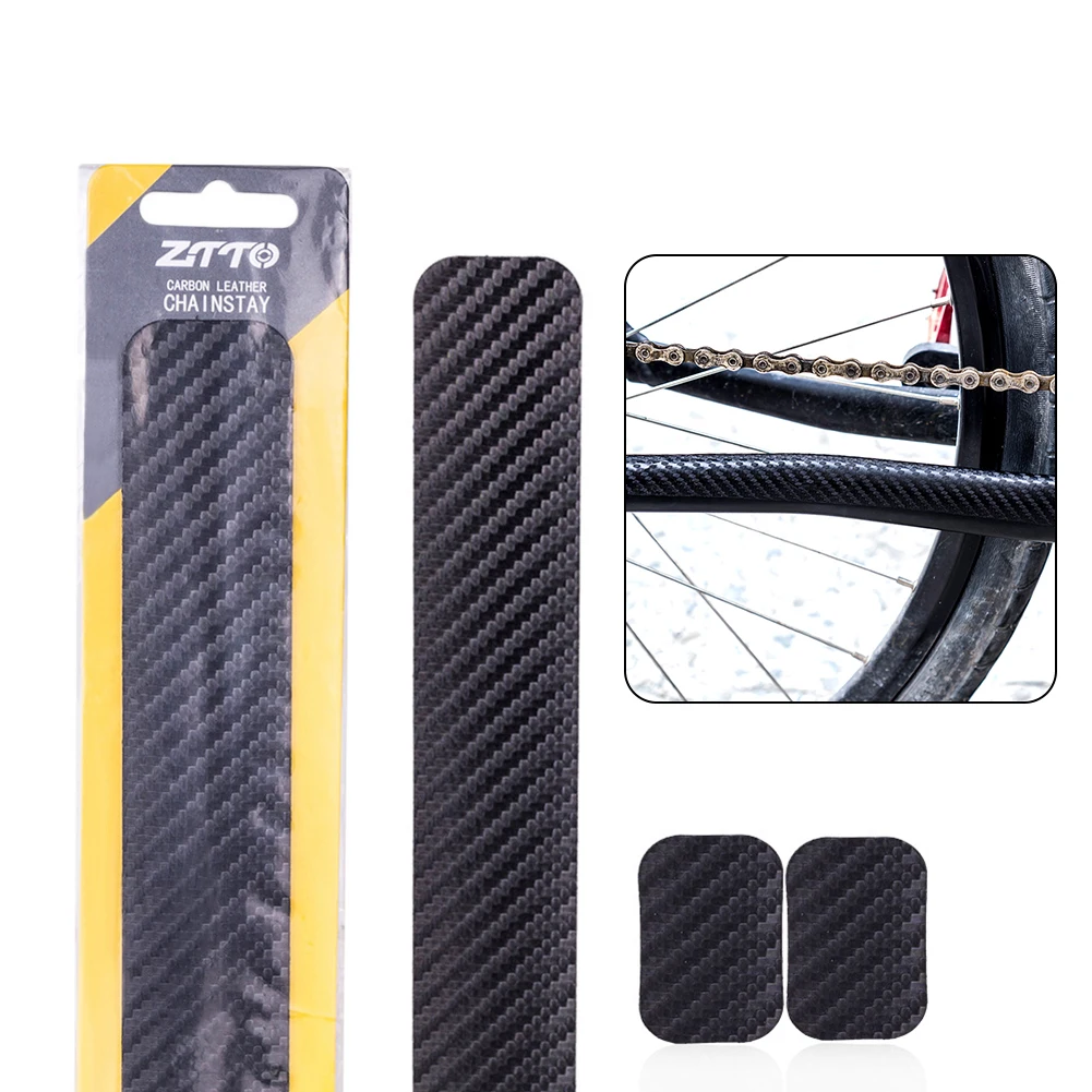 Bicycle Chain Guard Stickers Set Rear Fork Sticker Protection Bike Frame Chain Protection Sticker Cycling Repaire Maintenance