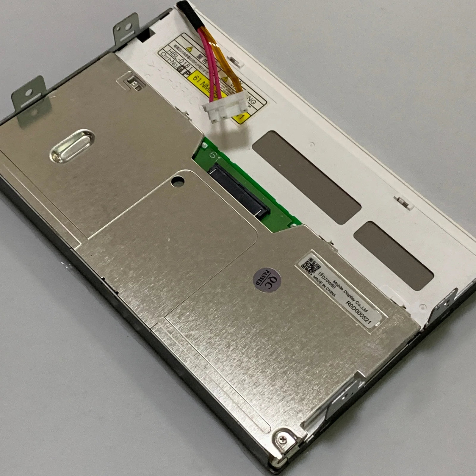 

Origianl New TFD70W60 7 inch LCD Display Touch Screen Digitizer For 2003-2006 LEXUS RX300 RX330 car DVD navigation LCD monitor