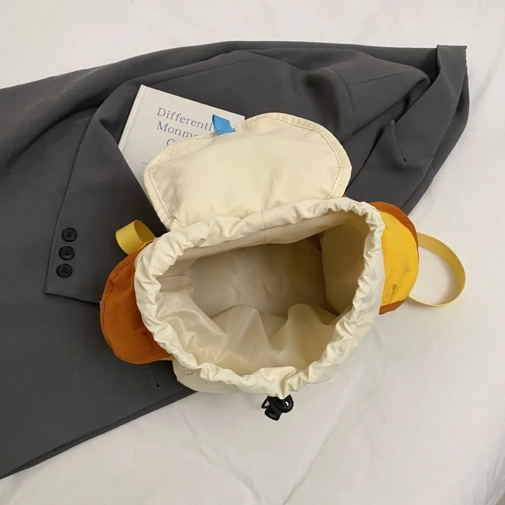 ナイロン子供用バックパック巾着軽量学生スクールバッグ大容量マルチポケット親子バッグデイパックブックバッグ