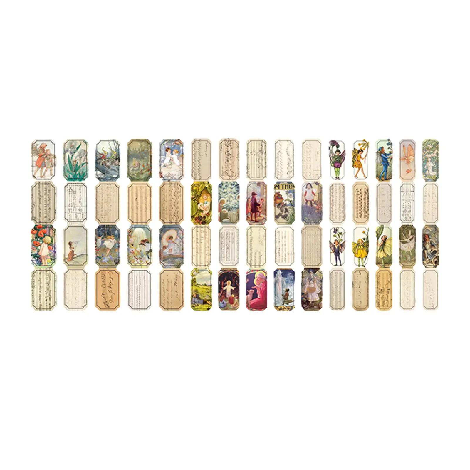 30Pcs Scrapbooking Stickers, Diary Paper Note Stickers Seal Stickers for Card Making Journaling DIY Crafting Planners Decor