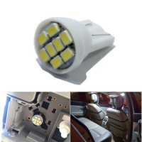 400pcs T10 LED Light Bulbs White 161 168 194 Wedge Base Lights 8-SMD for Cab Roof Running Marker LED License Plate Parking bulbs