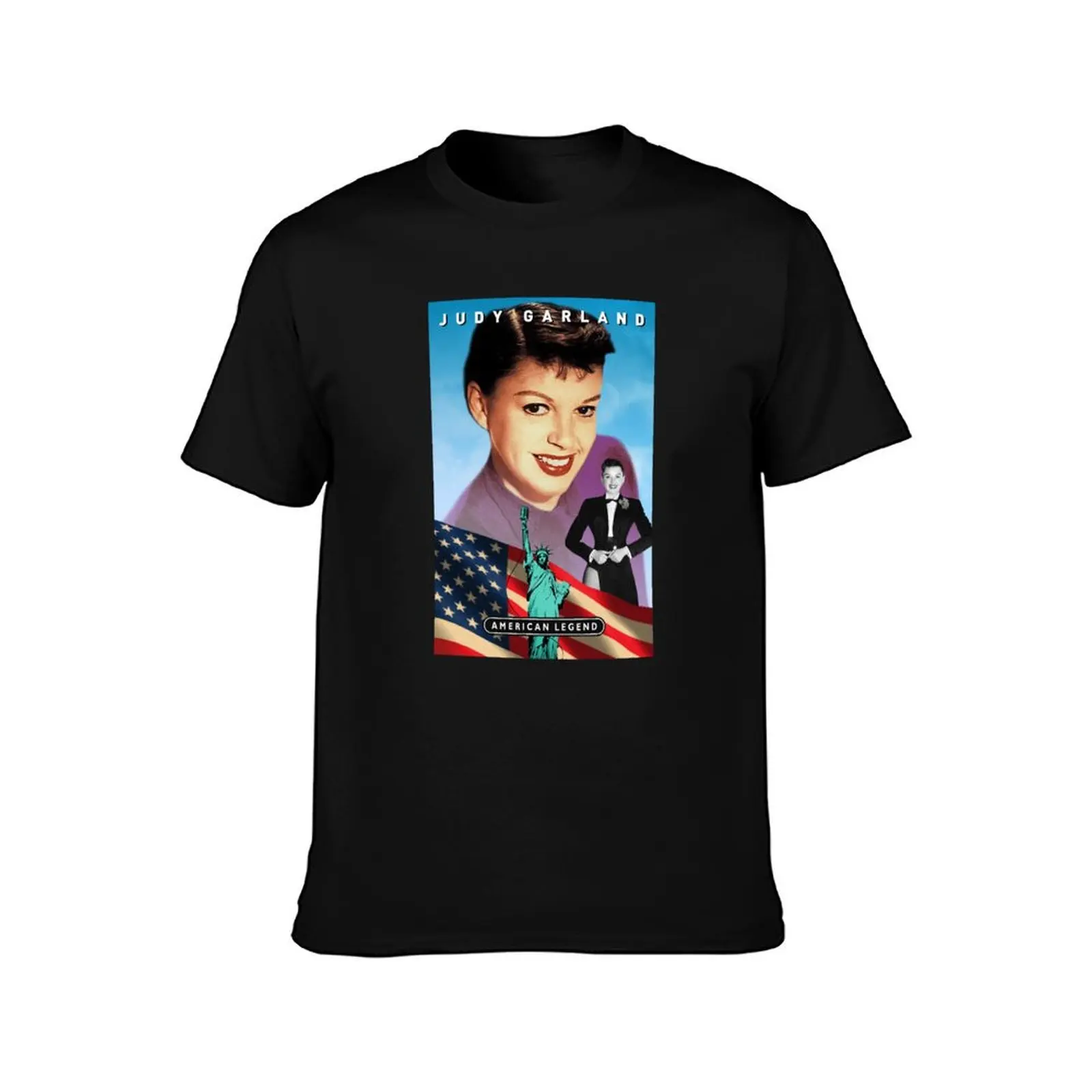 Judy Garland - American Legend T-Shirt custom t shirt kawaii clothes anime figures mens funny t shirts