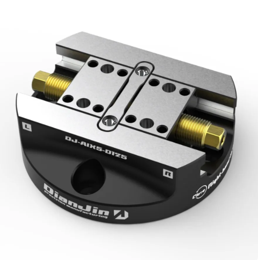 DJ-AIX5-D125 4-5 محور مركز التصنيع باستخدام الحاسب الآلي نوع القرص ملزمة متحدة المركز ذاتية التمركز متكاملة #2
