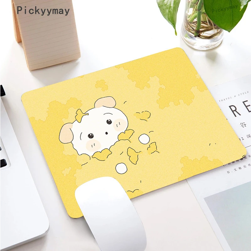 Small Kawaii Animal Mousepad Gaming Computer Desk Mat Mouse Pad Wrist Rests Cute Cartoon Table Mat Office Accessories 18x22cm