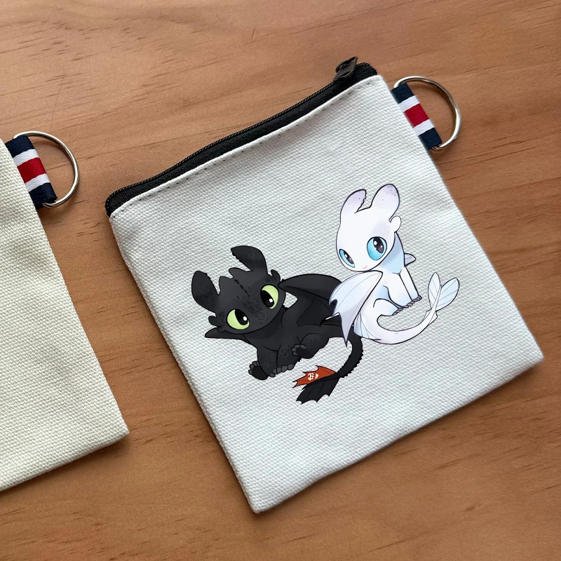Мини-сумочка-для-монет-«Беззубик»-с-подсветкой-на-молнии-милый-мультяшный-кошелек-для-наушников-и-ключей-маленький-кошелек-для-мальчиков-и-девочек