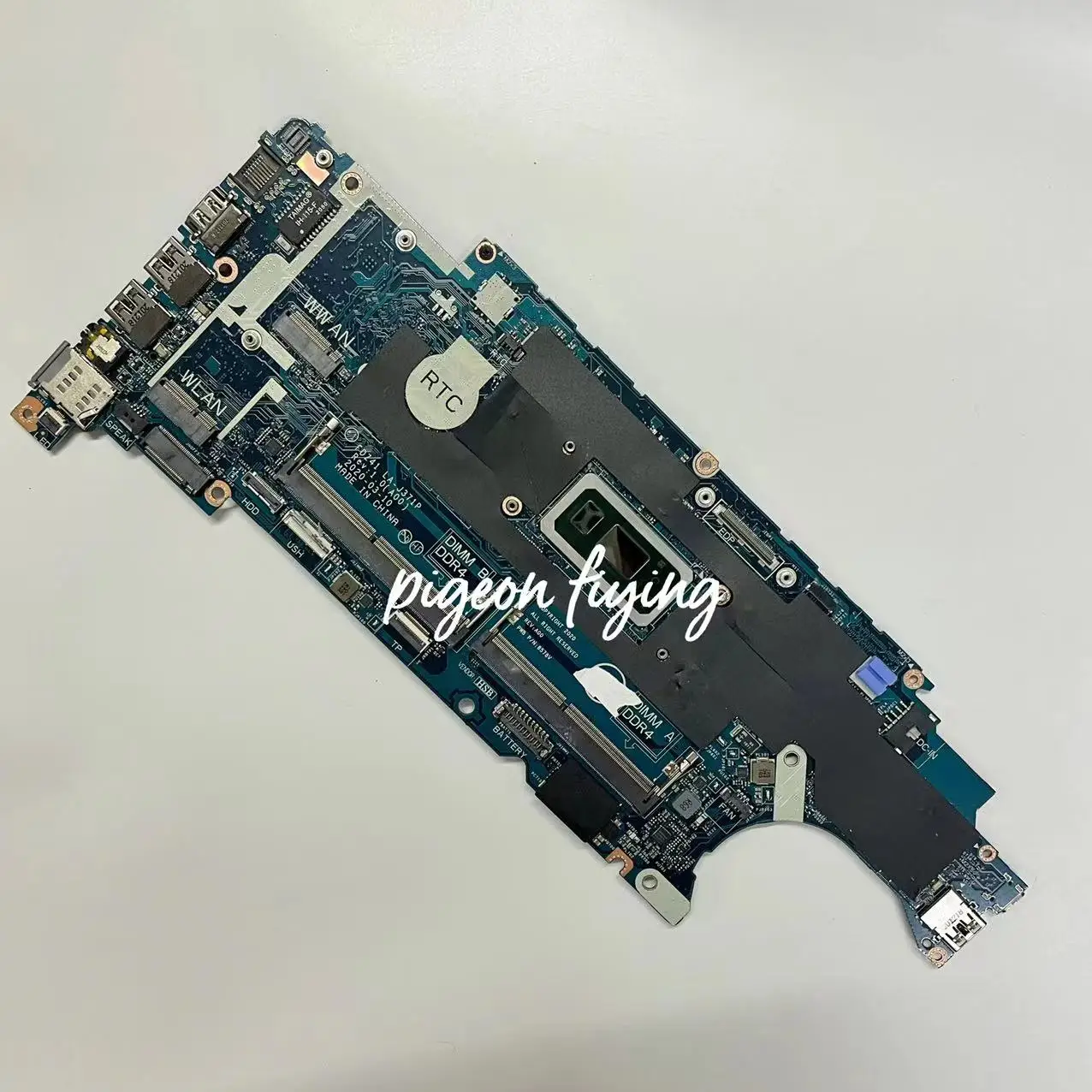 Imagem -04 - Mainboard para Dell Latitude 5410 Computador Portátil Placa-mãe Cpu: I510310u Srgkx Cn030cv1 030cv1 30cv1 100 Teste ok Fdz41 La-j371p