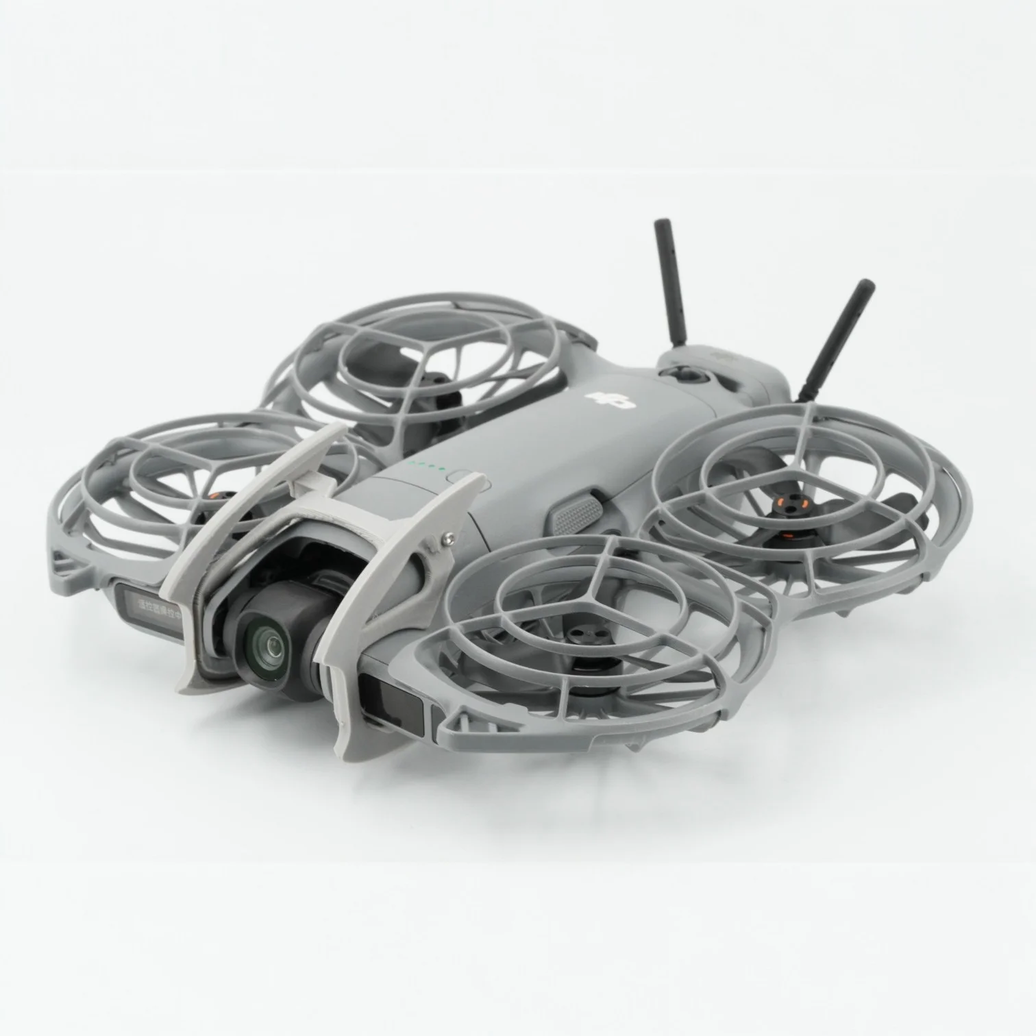Neo 2 Schutz-Zubehör-Set für DJI (ABS-Material): Gimbal-Schutz, Stoßfänger, 4 Beine, Heckflosse, Doppelringe