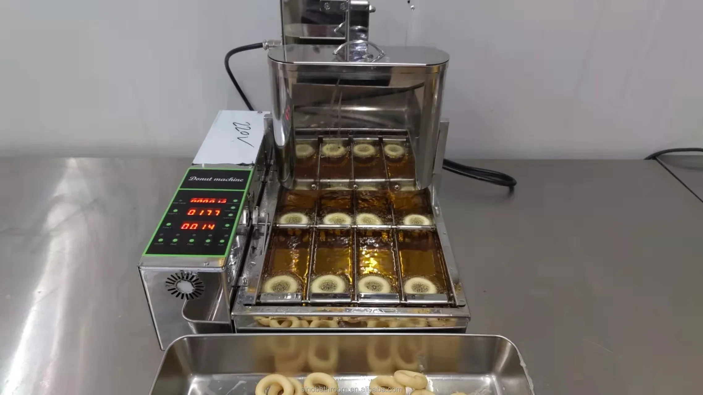 for 1750/h Donut Machine Automatic Commercial Donuts Maker Machine Automatic Bakery Electric Donut For Sale Snack Food Factory