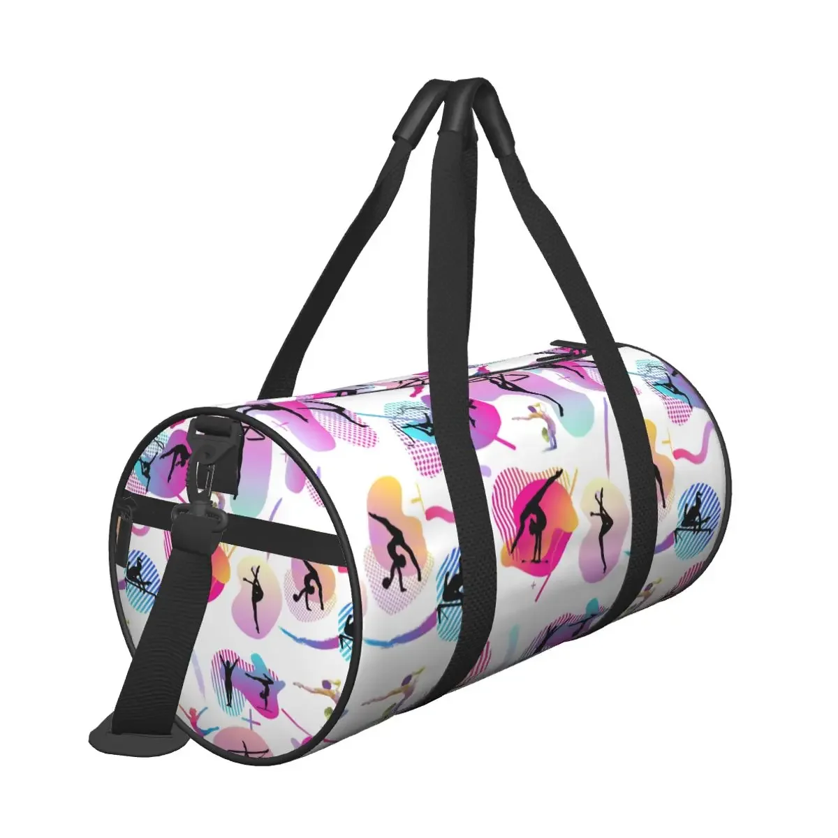 Gymnastics Print Travel Bag Sport Funny Training Gym Bag Men Women Design Large Capacity Sports Fitness Bags Waterproof Handbags