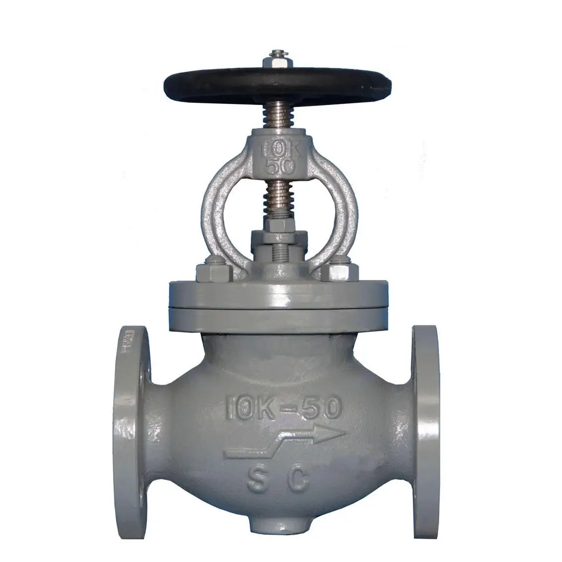 

JIS Cast Steel 10K Manual Globe Valve For Water General Application