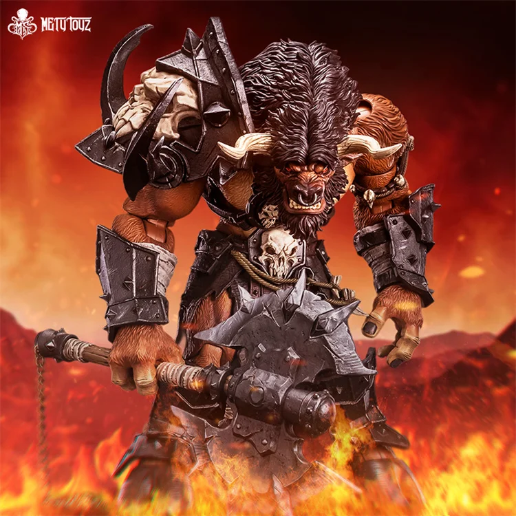 Metytoyz Adventurer World 30cm Minotaur Mokhar Fury Horn Fully