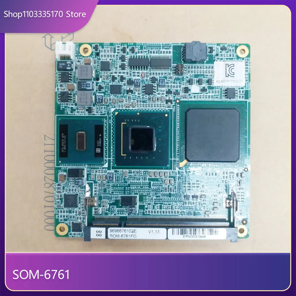 For Advantech SOM-6761 Embedded Equipment Motherboard