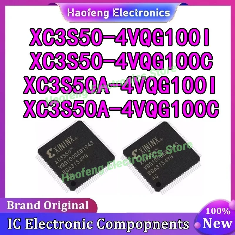 

XC3S50-4VQG100C XC3S50-4VQG100I XC3S50A-4VQG100C XC3S50A-4VQG100I XC3S50-4VQG100 XC3S50A-4VQG100 XC3S50 XC3S50A Микросхема QFP-100