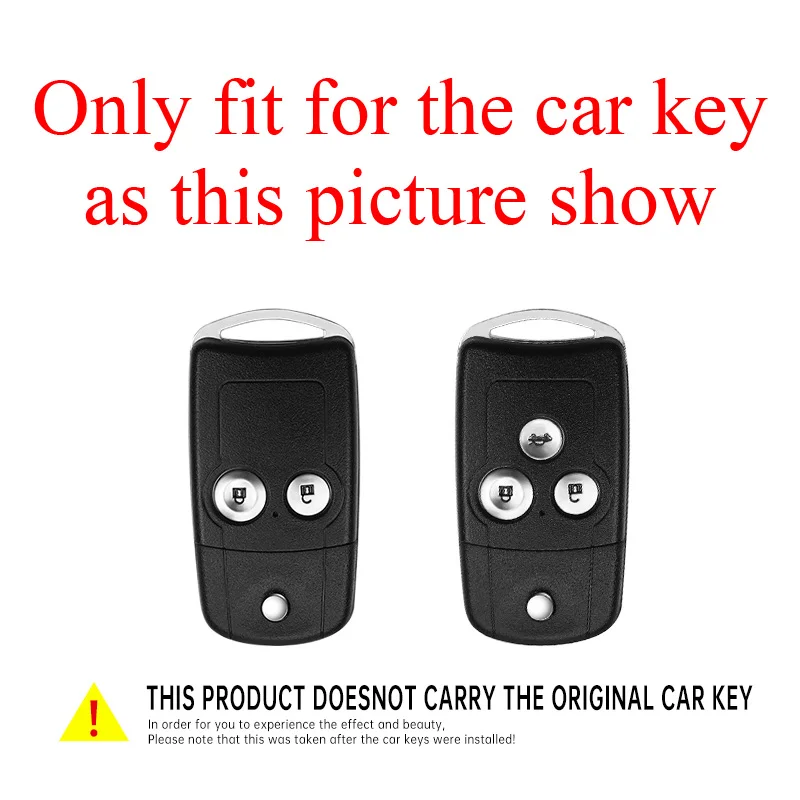 Car Key Case Cover For Honda Civic Fit Accord CRV HRV Jazz Odyssey CRZ For Acura TL TSX ZDX RSX 2 3 Button Flip Remote Protector