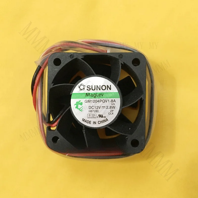 TT SUNON GM1204PQV1-8A fan 40mm x 40mm x 28mm DC 12V 2.8W 2lines server fan