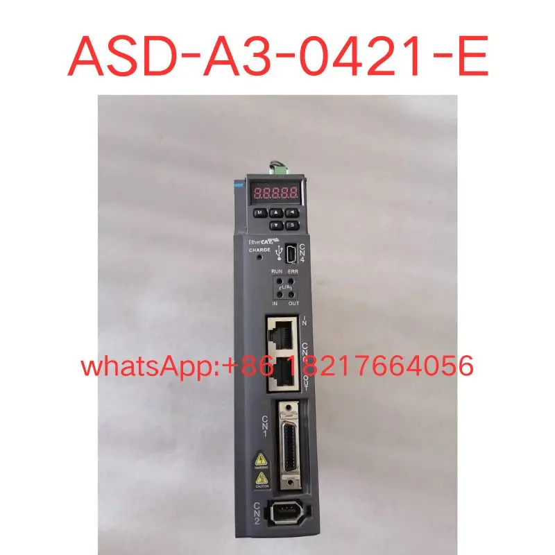 

Used ASD-A3-0421-E Delta A3,400w Drive tested ok