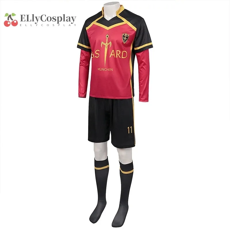 Qq 123 Anime BLUE LOCK disfraz ropa peluca uniforme Cosplay Isagi Yoichi Bachira Meguru Kurona Ranze ropa deportiva Halloween