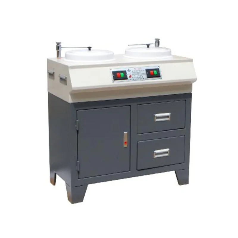 

Double plate cabinet type metallographic sample preparation polishing machine, double plate double speed polishing machine
