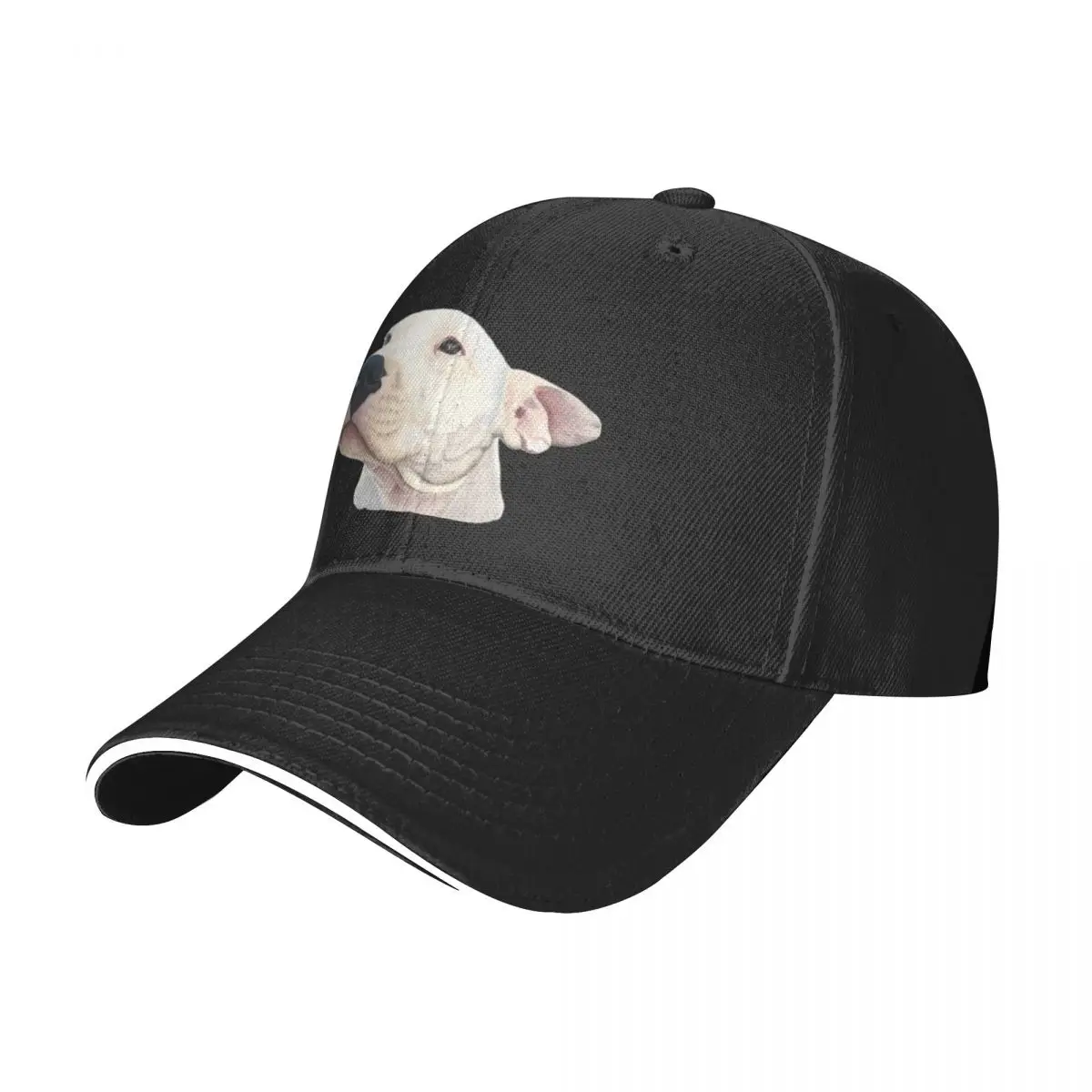 Troy the white puppy Baseball Cap Luxury Man Hat Golf Wear Christmas Hat Women's Hats 2024 Men's