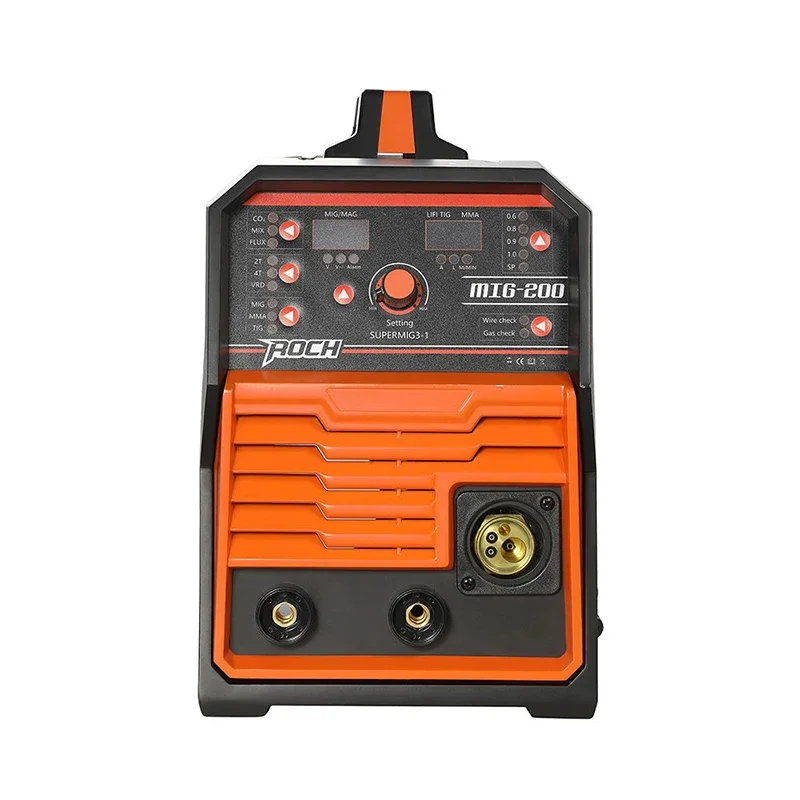 Soldadoras Multiproceso Mig-200B Small Gas Mig Mag Mma 3 in 1 220 A Pulse Welder Welding Machines