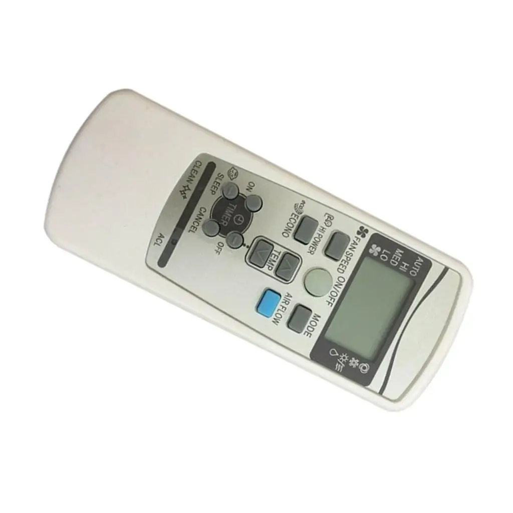 LCD Air Conditioner Remote Controller Replacement for Universal AC Units with Clock and Timer Feature