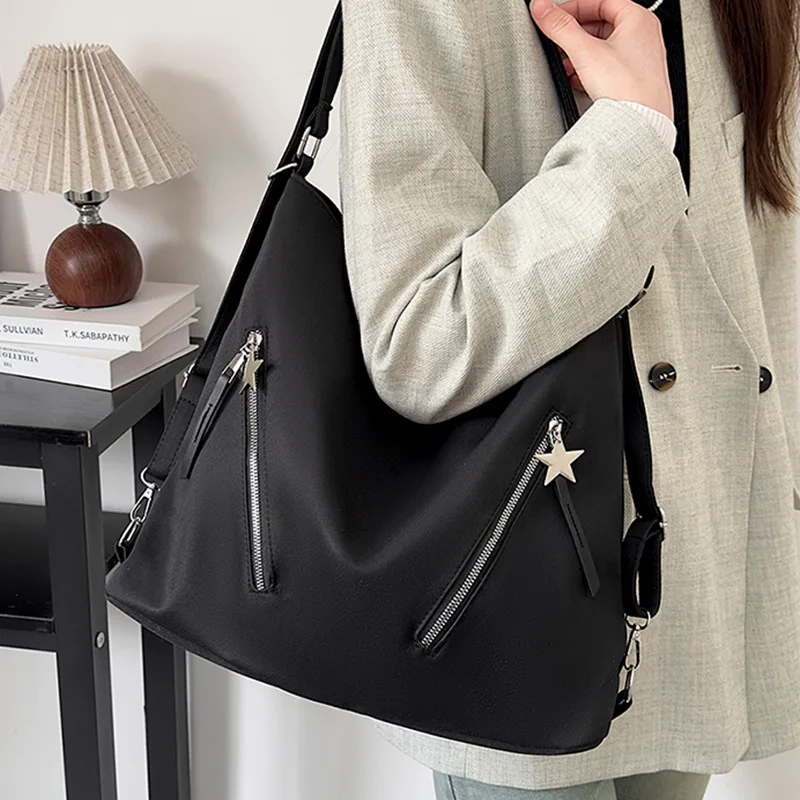 

Large Capacity Commuter Backpack for Women 2025 New Versatile Fashion Shoulder Bag, High Grade Travel Backpack