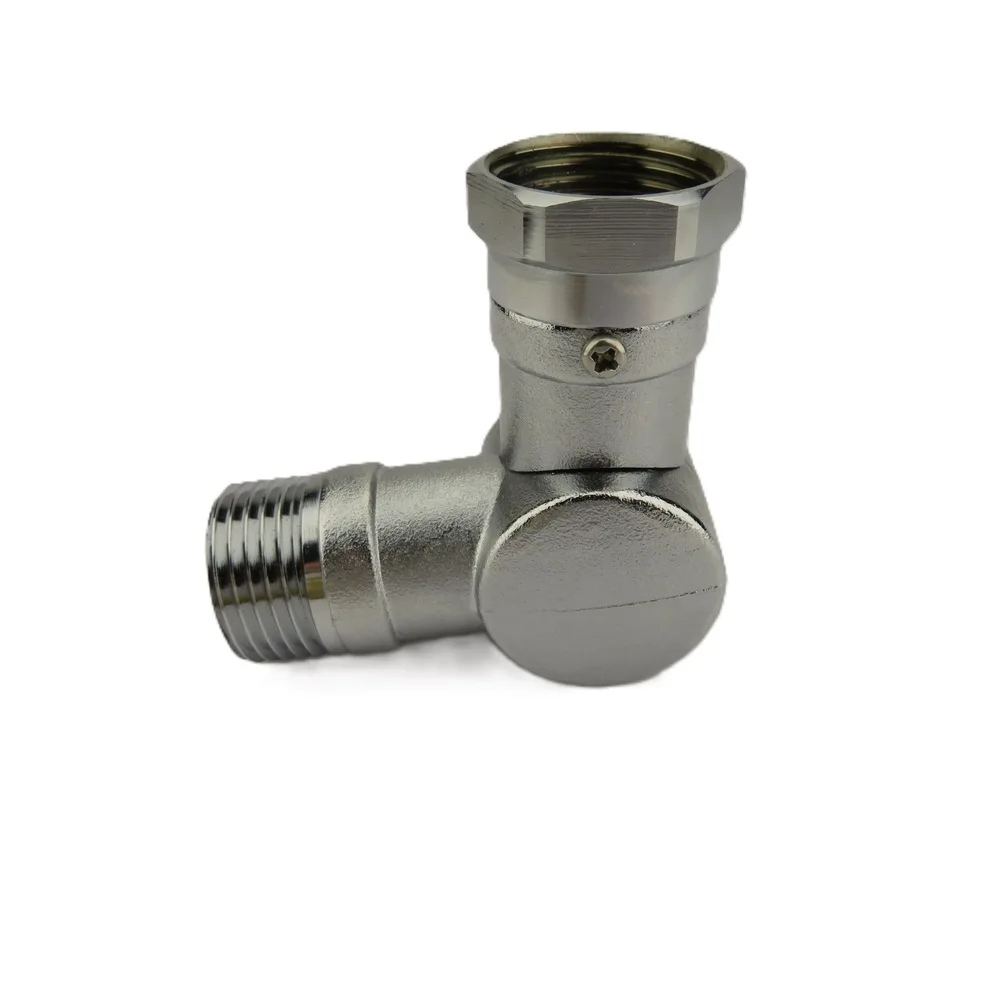 Adjustable Brass For Garden Hose Connector with 180 and 360 Degree Swivel to Prevent Kinking and Smooth Water Flow